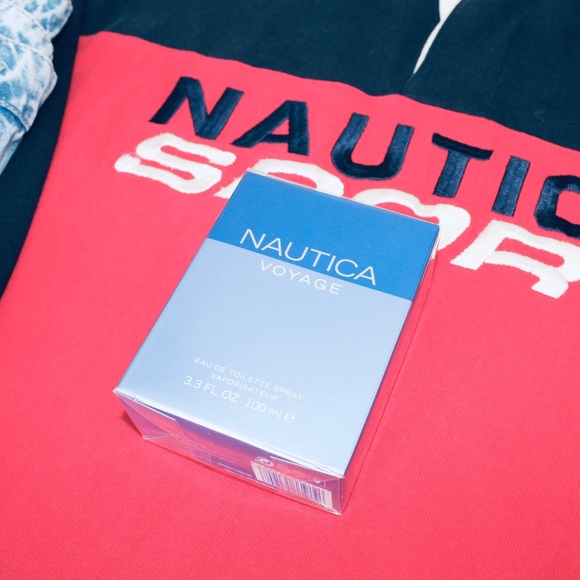 NAUTICA SPORT Oversized Vintage Rugby Polo + Nautica Voyage Spray - Picture 5 of 6